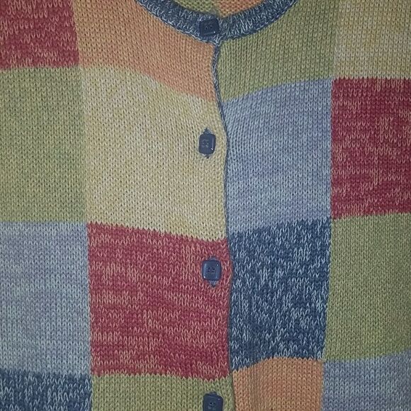 Christopher Banks color block cardigan. Sz. S NWOT - Picture 2 of 4